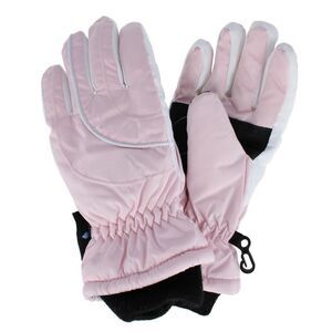 Grand Sierra Girl's 4-6 Waterproof Taffeta Winter Ski Gloves